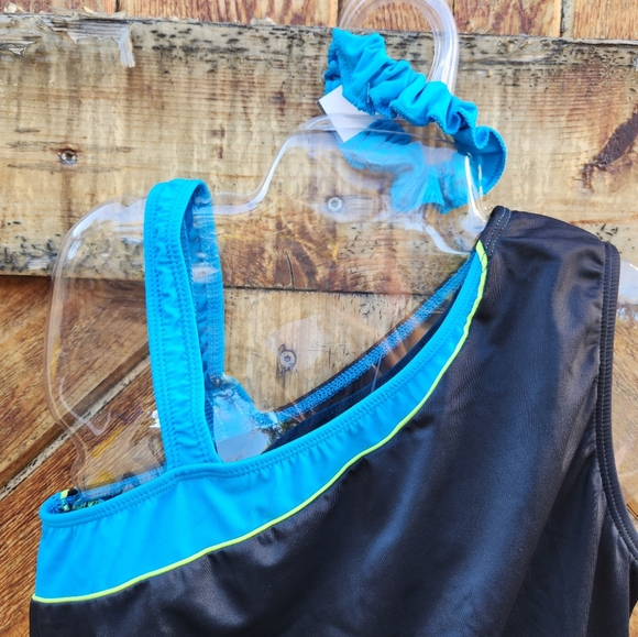 Ice Skating Figure Skating GK Elite Dance Asymmetrical Strap Ice Skater Dress - Picture 4 of 7